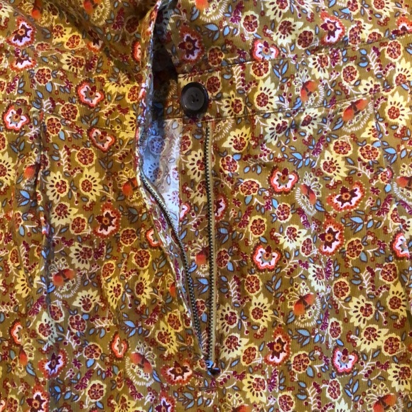 Madewell new with tags floral corduroy jumpsuit - Picture 9 of 13